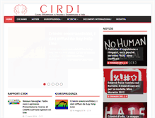Tablet Screenshot of cirdi.org